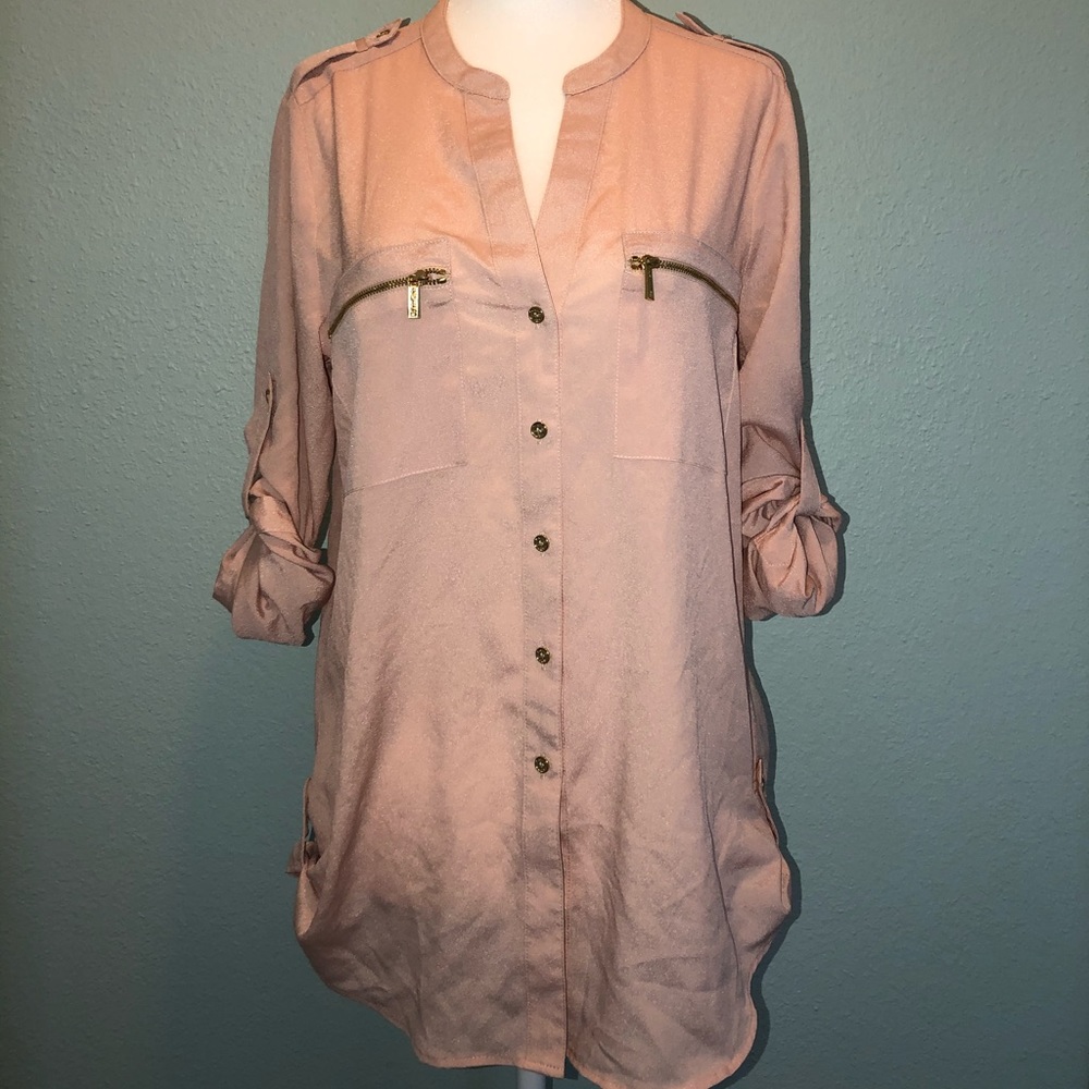 Blush Calvin Klein Blouse
